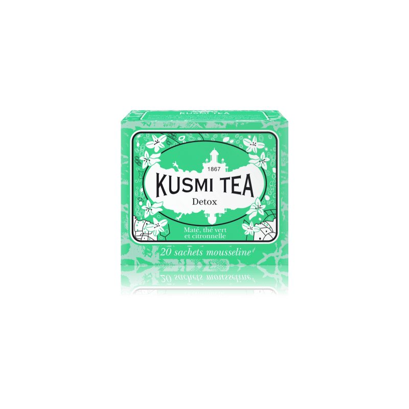 Acheter Kusmi Tea Detox Bio - Etui sachets mousseline 40g, 20 Sachets